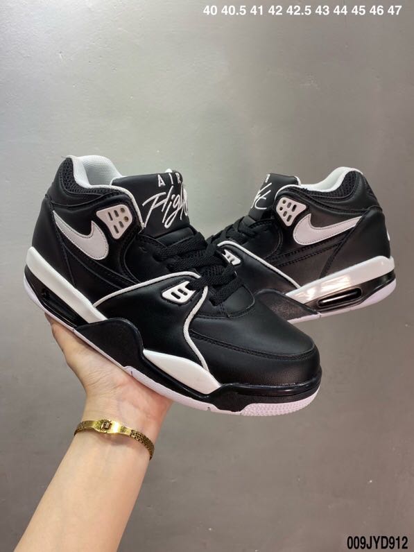 Air Jordan Flight 89 Black White Shoes